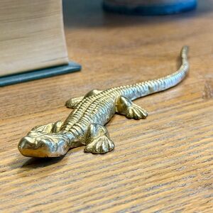 Vintage Brass Lizard